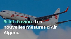 Billet d'avion : Les nouvelles mesures d'Air Algérie Lire l'article 👉 https://observalgerie.com/2021/11/28/voyage/billet-avion-nouvelles-mesures-air-algerie/ #algerie | #AirAlgerie | #billet | #voyage | #ObservAlgerie | ObservAlgerie - Video