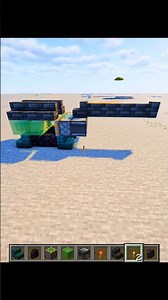 FULLY FUNCTIONAL TANK #minecraft #minecraftshorts #tank #shorts #viralshort #shortsfeed #explore