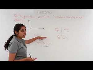 Class 12th – One One Function Numerical Example-2 | Relation and Functions | Tutorials Point