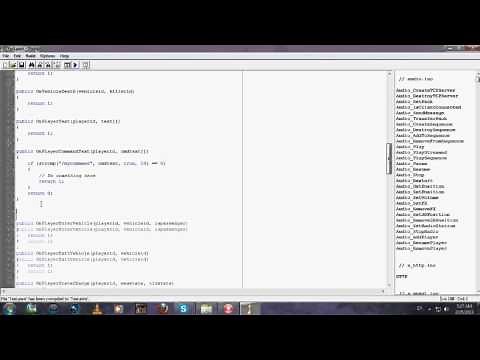 Sa-mp Scripting Tutorial: How to use ZCMD command prompt