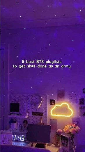 best bts playlists for studying 💗 #bts #studying #playlists