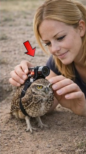 Animal POV: Inside the Underground Nest Where They Hide – Burrowing Owl POV 🦉