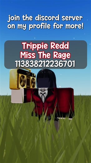😈 | 『 Trippie Redd 』”Miss The Rage” Music Code | Roblox Song Code • • • #Roblox #musiccode #trippieredd #robloxmusic #underground