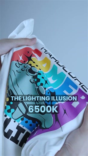Why Your DTF Prints Change Color (Lighting Illusion) 💡