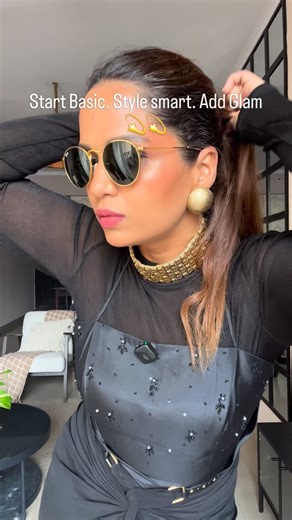 Anjali on Instagram: "Running late but still want to look ✨put-together✨? Here’s my quick rule: Start basic. Style smart. Add glam. A plain outfit + statement accessories + confidence = instant glow-up 💄 Because glamour isn’t about time, it’s about styling 😉 Save this for your “I’m in a hurry but still fabulous” days 💅 Wearing @shantanunikhil @zara #QuickGlam #BasicToGlam #StyledInMinutes #FashionHack #EverydayGlam #BusyButStylish #MomStyle #EffortlessFashion #StyleTips #GlamOnTheGo #FashionR