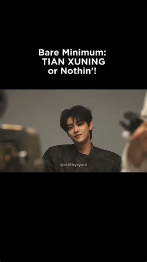 Bare minimum ⚡ #tianxuning