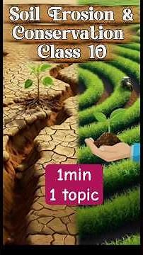 Soil Conservation EXPERTS Reveal Top Tips for Class 10 #exam #study #studytips