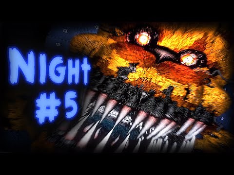 Five Nights At Freddy's 4 (Night #5) COMPLETE || The Bite Of '87 REVEALED || Nightmare Fred-Bear!