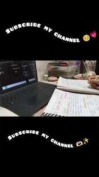 Class 11 Chemistry Study Vlog 📚✨#studywithme #class11 #chemistry #studentlife #studyvlog #studylife