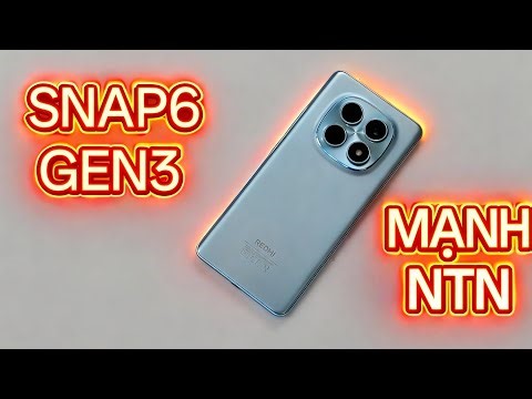 TEST GAME REDMI NOTE 15 5G: SNAP 6 GEN3 ĐỦ CỨU CÁNH CHO HELIO G200 ??