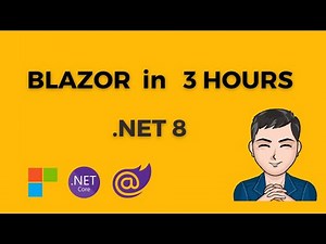 Blazor in .NET 8 in 3 Hours | Blazor Server | WebAssembly | Entity Framework Core | ASP.NET…  - Partner