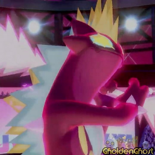 Shiny Toxtricity's Gigantamax #pokemon #toxtricity #shinypokemon #gigantamax #pokemonswordshield
