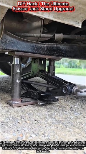 DIY Hack | The Ultimate Scissor Jack Stand Upgrade!