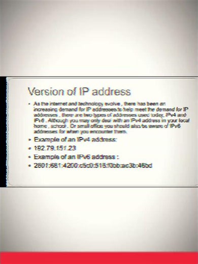 What Is An IP ADDRESS?