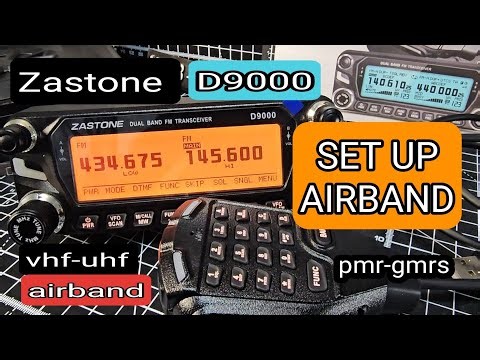 ZASTONE D9000 - AIRBAND / 27 MHz & MORE TIPS