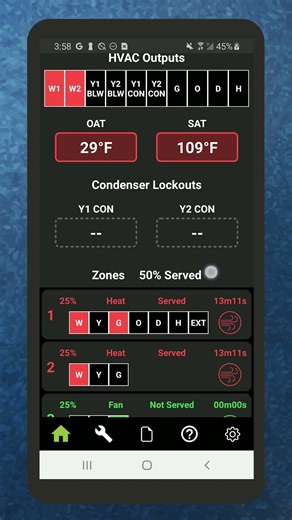 The Pro Panel zoning control pairs with this app #hvaczoning #indoorcomfort #hvaccontrols