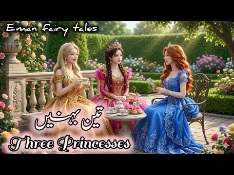 Three innocent princesses 🎀 || Magical Fairy tale || Urdu Fairy tale #fairytalesstory