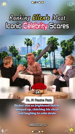 Part.1:Ranking The Most Iconic Jump Scares in Ellen Show History.#usa