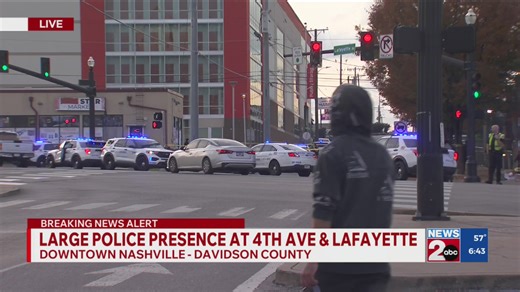 Investigation on Fifth Avenue at Lafayette Street