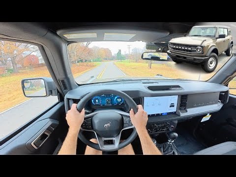 2025 Ford Bronco Base Manual: POV Drive, Walkaround and ASMR