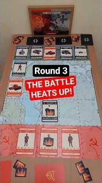 Commander is Damaged! In WW2 card game, Cards & Command. #ww2games #cardgame #worldwar2 #ww2