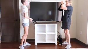 4.8M views · 2.5K reactions | Save money on a new TV stand! | DIY with Hometalk | Facebook