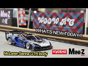 Kyosho Mini-Z McLaren Senna Body Test 32340BL