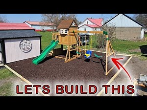 DIY Playset Base That Keeps Kids Safe While Playing
