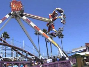 The Fireball at the Santa Cruz Beach Boardwalk