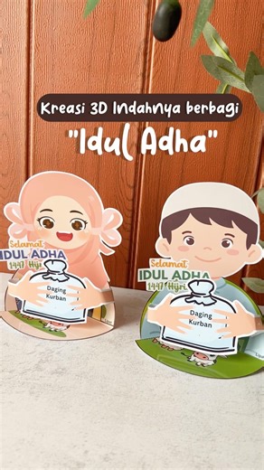 Kreasi Aktivitas Idul Adha #diy #unboxing