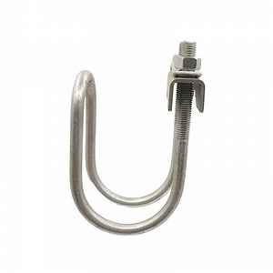 [Hot Item] Universal Clevis Double U Pipe Clamp Hanger for Building Seismic Support