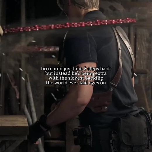 Leon Kennedy Backflip Memes Compilation