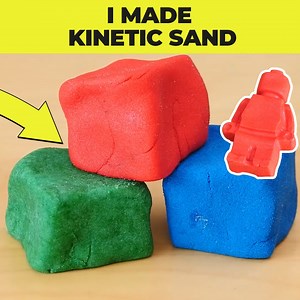 How To Make Homemade Kinetic Sand! | DaveHax