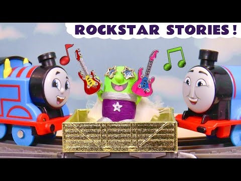 Funlings Stories with Rockstar Funling and Toy Trains