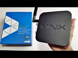 MINIX NEO Z83-4 PRO 4K MINI PC REVIEW - 4K - 4GB + 32GB EMMC - WIN 10 PRO