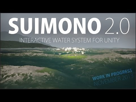 SUIMONO 2.0 - Interactive Water System for Unity (preview November 2013)