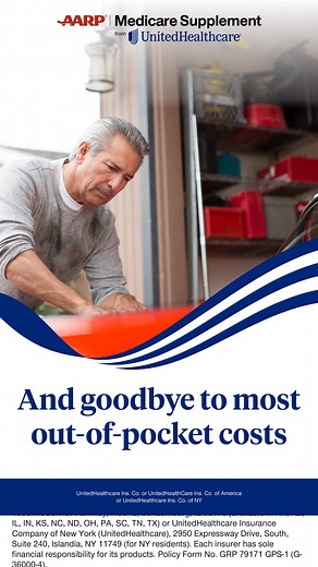 107 reactions · 13 shares | Say goodbye to most out-of-pocket costs. With a Medigap insurance plan, say hello to a plan that puts you in charge. | AARP Medicare Supplement Insurance Plans from UnitedHealthcare | Facebook