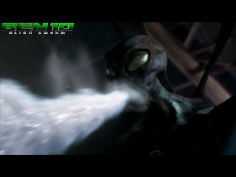 Ben 10: Alien Swarm - Big Chill Battles Nanochips | Fight Scene HD