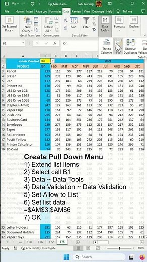 How to Enable and Disable Crosshair Highlight for Rows Columns in Excel - Tips and Tricks #shorts