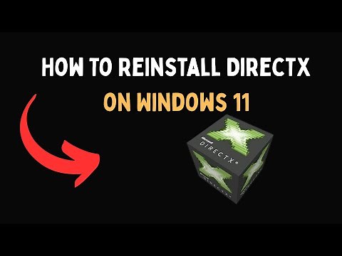 How To Reinstall DirectX on Windows 11
