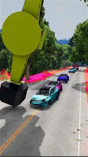 Small To Giant Colorfull Cars Vs Large Spinner #Ep-22