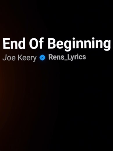 Exploring 'End of Beginning' by Joe Keery