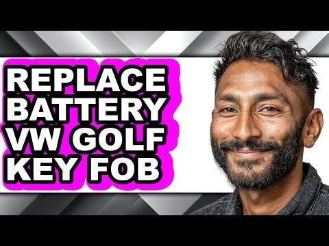 How To Replace Battery VW Golf Key Fob (Full Guide)
