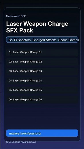 Laser Weapon Charge SFX Pack | #Shorts