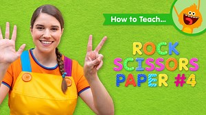 How To Teach Rock Scissors Paper #4 - Super Simple