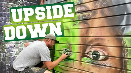 Upside Down Drawing Challenge! My First Self Portrait Inspired by Smoe