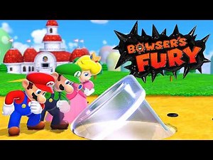 Super Mario 3D World + Bowser's Fury - Full Game Race (Mario Vs. Luigi Vs. Peach)