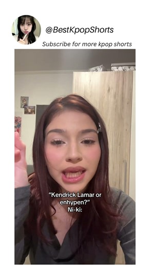Kendrick Lamar or Enhypen? Ni-Ki: #kpop #kpopshorts