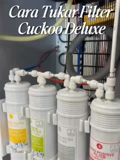 Tutorial Tukar Penapis Air dengan Mudah Selepas menonton video ini, tukar penapis bukan lagi masalah! 💧 ✅ **Pengesahan Keselamatan**：Diluluskan oleh pihak berkuasa antarabangsa, selamat digunakan! ✅ **Pengesahan Halal**：Sesuai untuk keperluan lebih banyak keluarga! ✅ **Sesuai dengan Pelbagai Jenis**：Boleh digunakan dengan pelbagai jenama mesin air, tiada risau! 💡 **Tip**：Tukar penapis secara berkala untuk pastikan air minuman sihat! #FM #FMWaterFilter #FMWaterPurifier #Waterfilter #Dispenser #