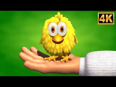 Little Yellow Chickadee - Fun Animated Nursery Rhyme for Kids